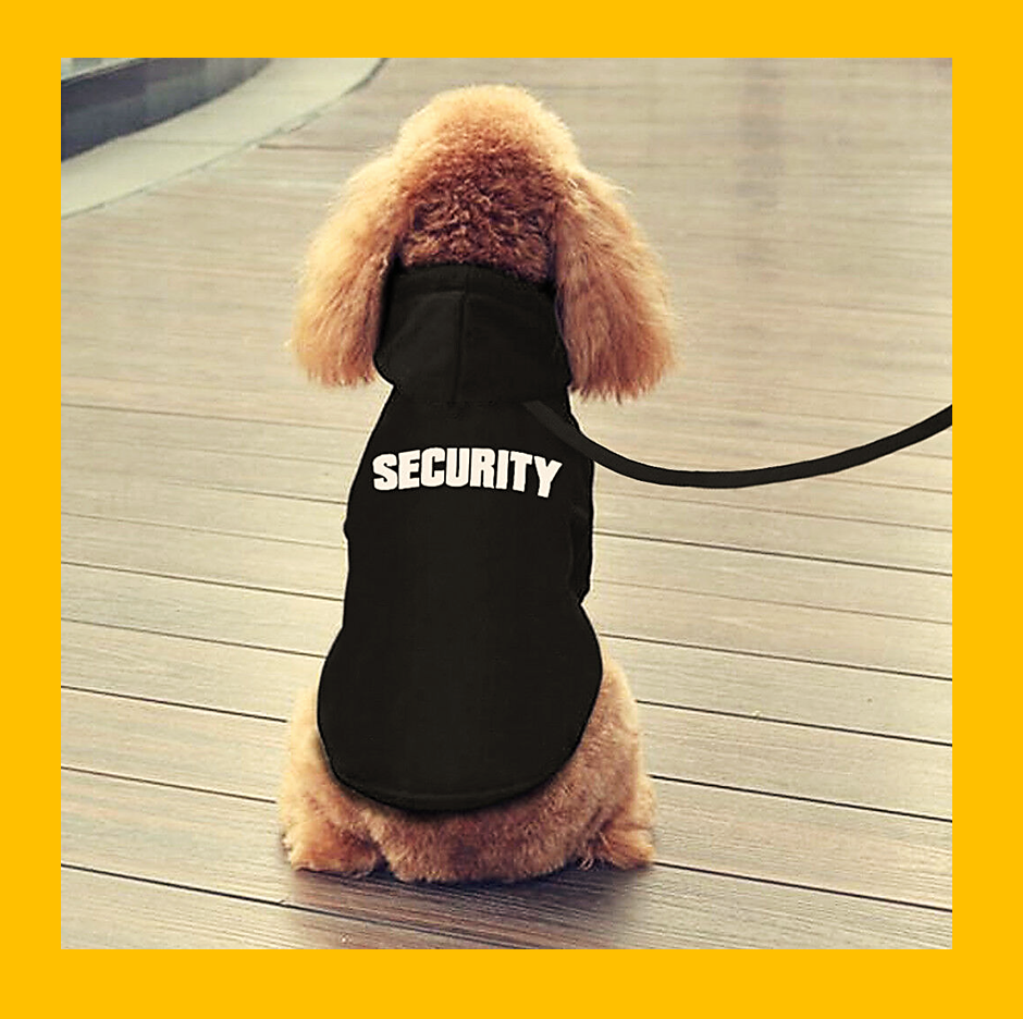 puppy security shirt