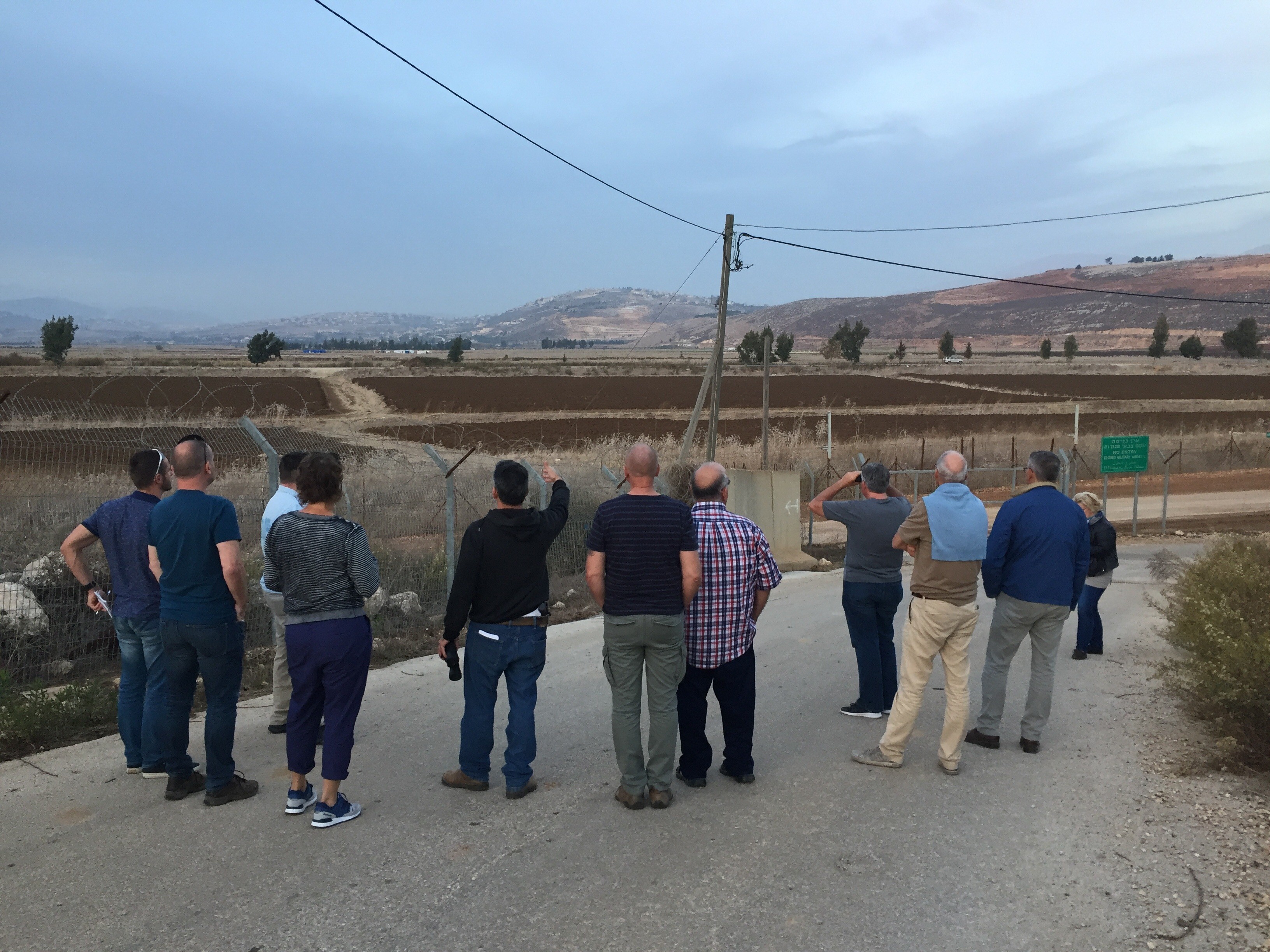 Metula and Lebanon Border Visit Metula and Lebanon Border Visit