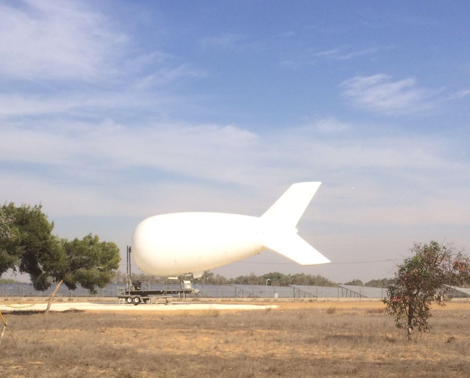 Sigint Baloon near Gaza Border Sigint Baloon near Gaza Border